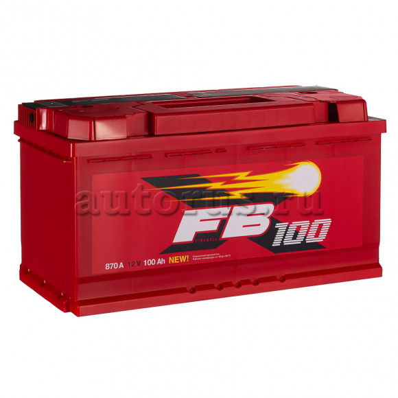 Аккумулятор 100 А/ч Обратная 353x175x190 EN870 А