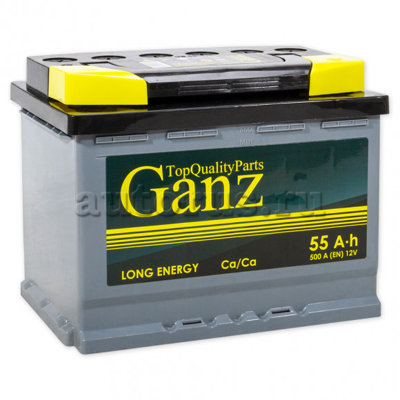 Аккумулятор 55 А/ч Обратная 242x175x190 EN500 А Аккумулятор 55 А/ч Обратная 242x175x190 EN500 А