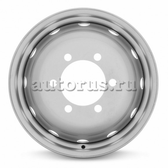 Диск штампованный R16 5,5J 6x170x130 ET106 ASTERO Серебро Газель