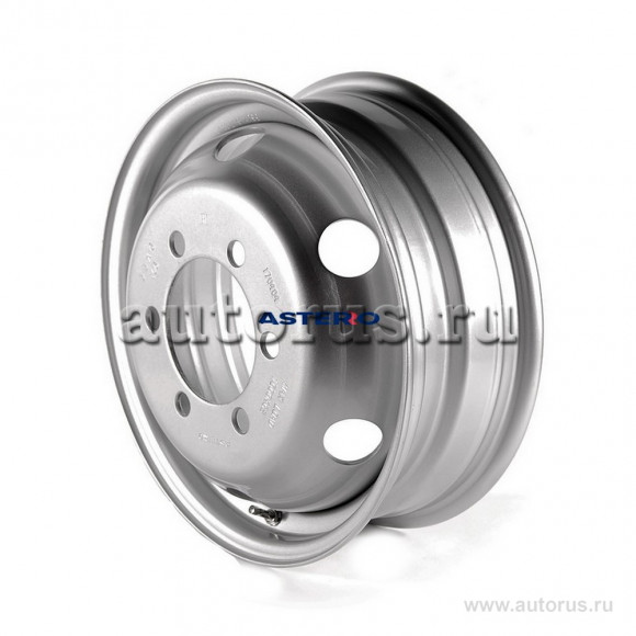 Диск штампованный R16 5,5J 6x170x130 ET106 Газель Серебро