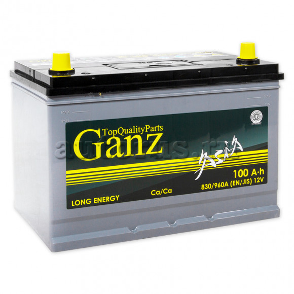 Аккумулятор ASIA 100 А/ч Прямая 304x173x220 EN830 А