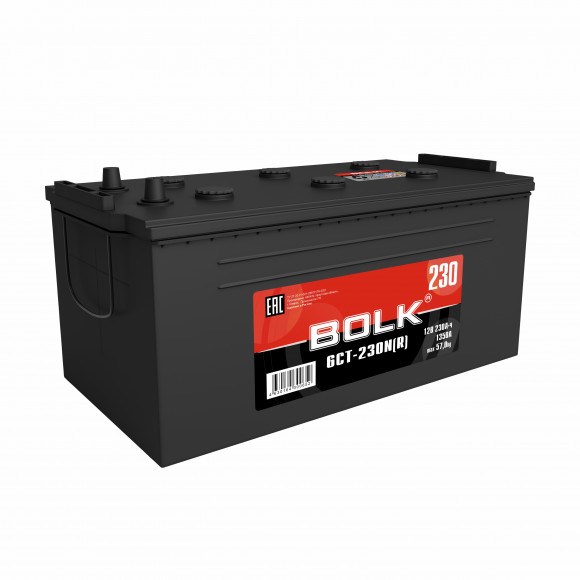 Аккумулятор BOLK Россия 230.3 А/ч L+ 518x274x237 EN1350 EURO Аккумулятор BOLK Россия 230.3 А/ч L+ 518x274x237 EN1350 EURO
