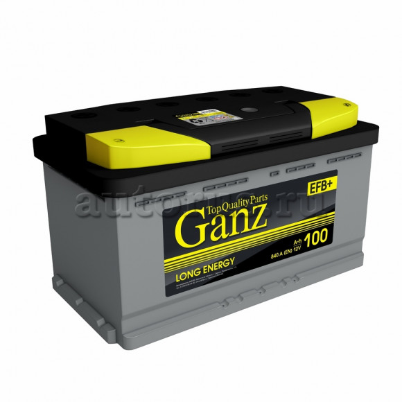 Аккумулятор GANZ EFB 100 А/ч ОБР 352x175x190 EN840 А Аккумулятор GANZ EFB 100 А/ч ОБР 352x175x190 EN840 А