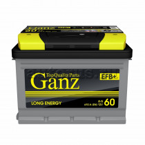 Аккумулятор GANZ EFB 60 А/ч 242x175x190 EN610 А