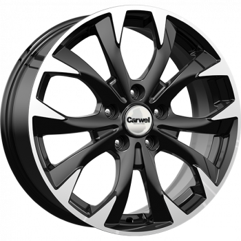 Диск литой 7,0x17 5x112 ET50 D57,1 Чёрный глянцевый с полированной лицевой частью Диск литой 7,0x17 5x112 ET50 D57,1 Чёрный глянцевый с полированной лицевой частью