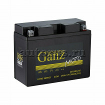 Аккумулятор GANZ мото AGM 24 А/ч Обратная 204x91x159 EN350 А GTX24-HL- BS